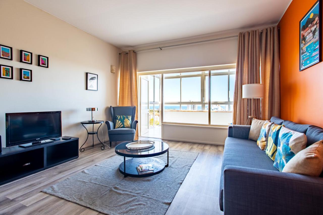 Amazing Sea View Apt With Pool Cascais - Atjoanas מראה חיצוני תמונה