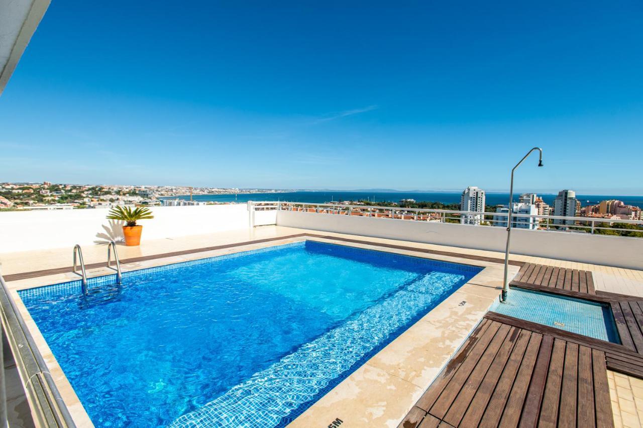 Amazing Sea View Apt With Pool Cascais - Atjoanas מראה חיצוני תמונה
