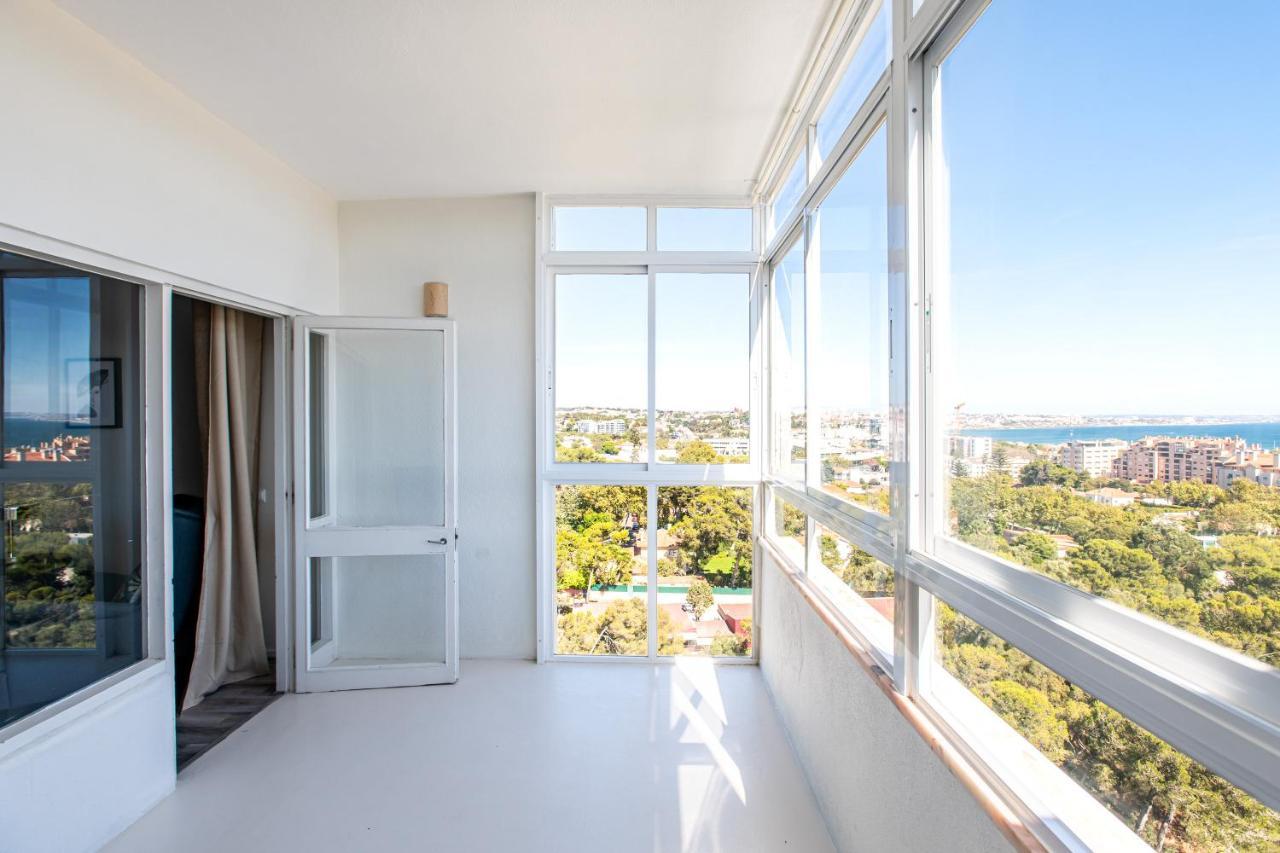 Amazing Sea View Apt With Pool Cascais - Atjoanas מראה חיצוני תמונה