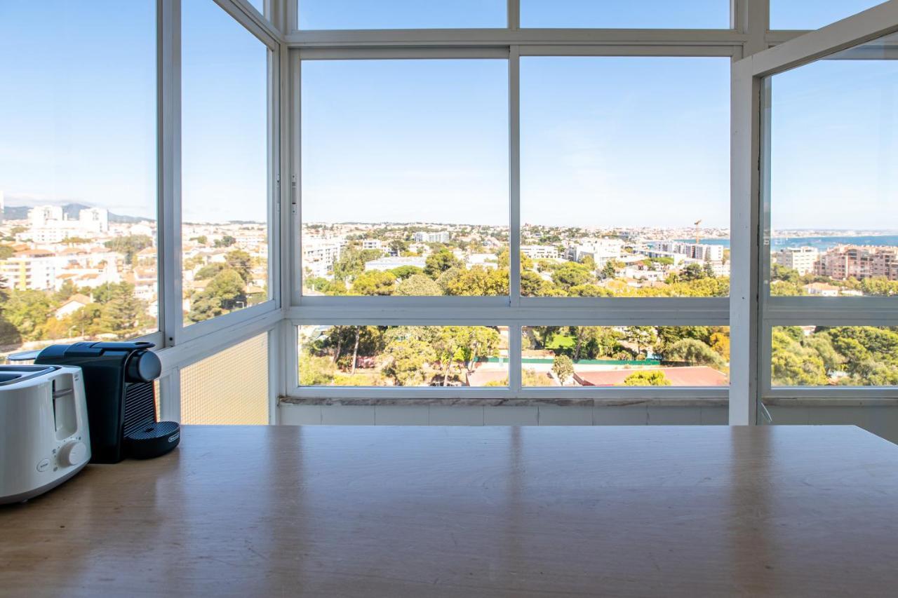 Amazing Sea View Apt With Pool Cascais - Atjoanas מראה חיצוני תמונה