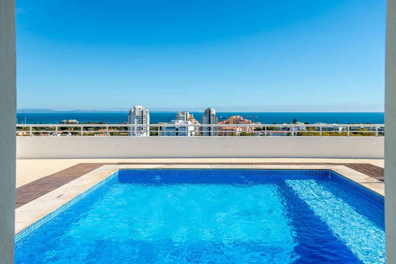 Amazing Sea View Apt With Pool Cascais - Atjoanas מראה חיצוני תמונה
