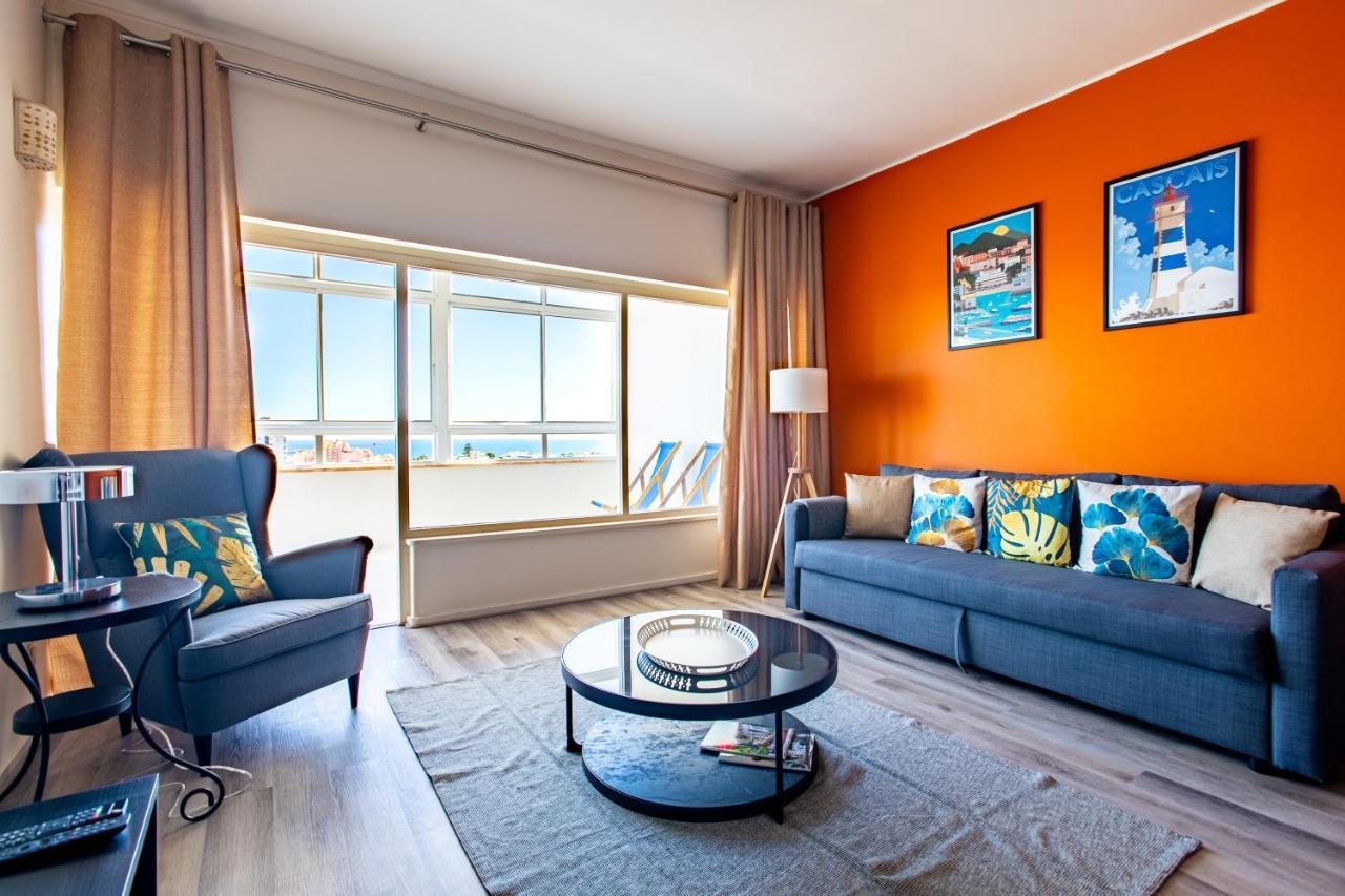 Amazing Sea View Apt With Pool Cascais - Atjoanas מראה חיצוני תמונה