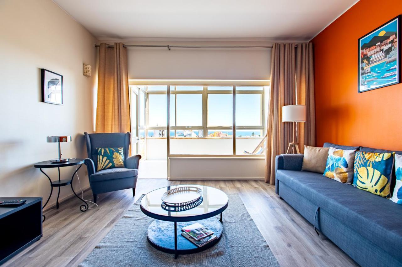 Amazing Sea View Apt With Pool Cascais - Atjoanas מראה חיצוני תמונה